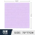 3D Foam Wall & ceiling Stickers 1 pcs 70*77 cm White/Pink/Blue/Green/Yelow/&Orange Color Self Adhesive, For Ideal To Decorate feature walls,Office,Restutent,TV Wall, sofa background, living room, bedroom, kitchen, kids room, stairs, dinner room. 