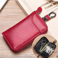 Card Bag Small Key Organizer Mini Key Purse Men's Key Wallet Women's Key Pouch Leather Keychain. 