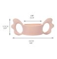 Hegen Bottle Handle Baby Feeding Silicone Teether Soft And Safe Handle for Auxiliary Milk Drinking Bottle Cover. 