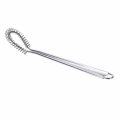 Silver Kitchen Stainless Steel Hand Mini Small Flat Sauce &Dressing Whisk.
