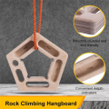 Pull Up Board Hangboard Rock Climbing Finger Strengthener Board Trainer Practice Climbing Tool. 
