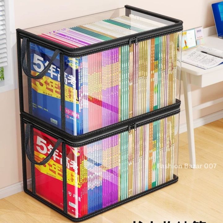 Transparent%20Book%20Storage%20Bag%20%7C%20Large%20Capacity%20Transparent%20Design%20-%20Image%202
