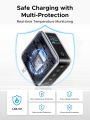 UGREEN Nexode Pro 100W GaN USB-C Charger 5-Port Fast Wall Charger with Smart Display for MacBook, iPhone 17/16, Galaxy, iPad Pro & Steam Deck | 6 Months Warranty.