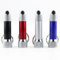 10pcs/lot Mini Keychain Light Emergency Night Light Camping Flashlight Portable LED Torch Aluminum Keyring 5 LED. 