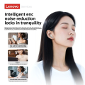Lenovo LE208 TWS Bluetooth 6.0 Wireless Earphones Stereo ENC Noise Cancelling Headphone 38ms Low Latency Gaming Headset With Mic. 