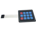 3*4 Matrix Array/Matrix Keyboard 12 Key Membrane Switch Keypad For Arduino diy kit.
