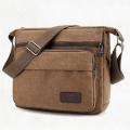 New Fashion Men Canvas Crossbody Shoulder Messenger Bags Man Cross Body Bag Casual Multi Function Portable Male Bags. 