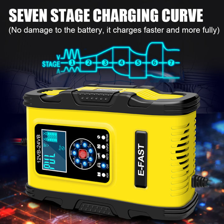 12V%2010A%20/%2024V%206A%20/%2012V%202A%20Car%20Battery%20Charger%20For%20LiFePo4%20Wet%20Dry%20Lead%20Acid%20AGM%20Gel%20Batteries%20Digital%20Pulse%20Repair%20Smart%20EU%20Plug%20-%20Image%203