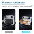 Tempered Glass for DJI Mini 4 Pro RC 2 Remote Control Screen Protector for DJI Mini4 Pro RC2 Anti-scratch Film Glass Accessories. 