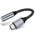 CASIFY G1 Type-c to 3.5mm jack earphone cable 3.5mm AUX USB C Audio Adapter Type C to 3.5mm Aux Female Adapter Audio Adapter Type-C to 3.5mm Jack Headphone Type-C Audio Converter Adapter Type C Sound Card.