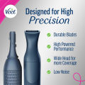 Veet Expert All-in-One Women's Trimmer Full Body, Bikini, Face & Eyebrow Grooming Trimmer Electric Shaver. 
