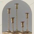 etal Candlestick Pillar Candle Holder for Festival. 