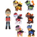 【The road to happiness Store】7pcs/set Paw Patrol Toys Dog Can Captain Ryder Pow Patrol Psi Patrol Action Figures Toys for Children Gifts.