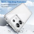 Xiaomi Redmi Note 13 Transparent Soft & Flexible TPU Mobile Cover.