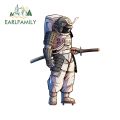 EARLFAMILY 13cm x 6.5cm Cool Japanese Samurai Warrior Graphics Waterproof DIY Car Decals Motorcycle VAN RV PVC Sticker.
