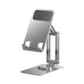 360 Rotation Aluminum Mobile Stand Portable Universal Desk Phone Holder Adjustable Tablet Stand.