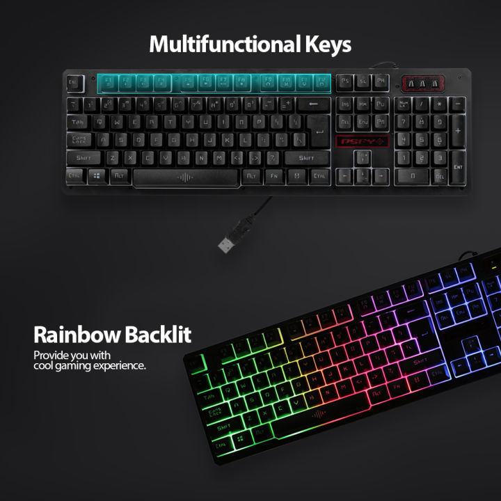 USB%20Wired%20Gaming%20Keyboard%20and%20Mouse%20Combo%20Waterproof%20Rainbow%20Backlit%202000DPI%20for%20Home%20Office%20-%20Image%208
