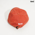 GenZ Premium Twill Cap for men - Front Embroidery NY - Back Embroidery Brand Logo - Adjustable Size with Metal Free D Ring - Brick Red Color.