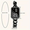 Retro Dual Display Quartz Watch, Square Pointer Wrist Watch For Women Men Watch.