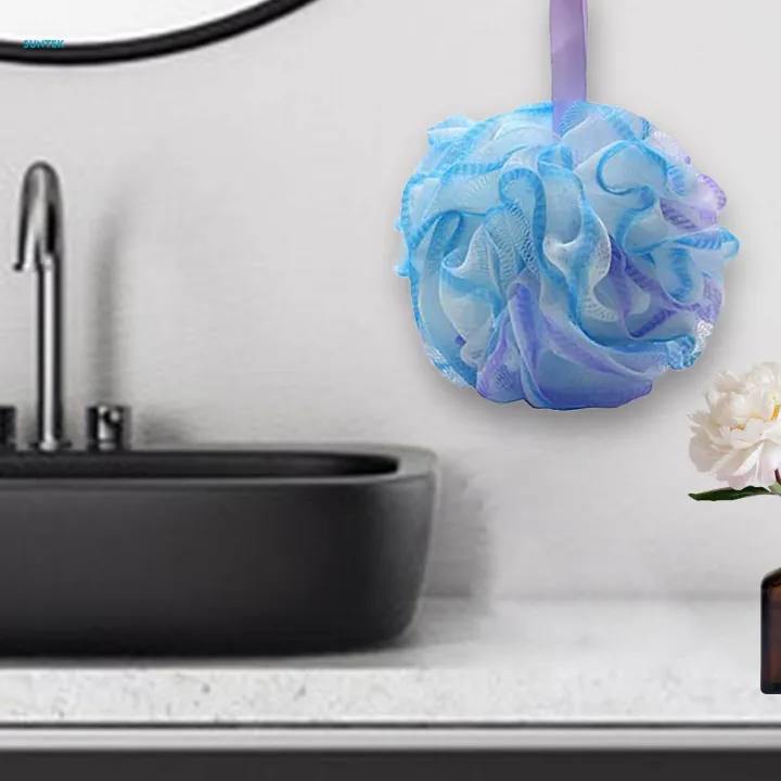 Bath%20Mesh%20Pouf%20Loofah%20Bath%20Sponge,%20Bathroom%20Supplies,%20Body%20Cleaning%20Tool,%20Portable%20Hangable%20Shower%20Pouf%20Shower%20Sponge%20Exfoliating%20Body%20Scrubber%20-%20Image%203