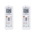 2X Universal 1000 in 1 LCD Low Power Consumption K-1028E Air Condition A/C Remote Control Controller.