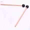 2X 2/Set Wooden Drumstick Rubber Xylophone Marimba Mallets Glockenspiel Sticks. 