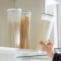 Clear Plastic Storage Box Spaghetti Noodle Food Storage Bottle Container Surpris.