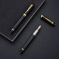 BAOER Fountain Pen Luxury Black Ink Pen Dolma Kalem Caneta Tinteiro Pena Plumas Estilográficas Encre De Chine Pour Calligraphie.