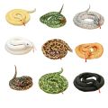 1pc 200cm/300cm Giant Snakes Plush Toy Simulation Long Golden Python Stuffed Snake Plushie Children Boys Gift Home Decoration. 