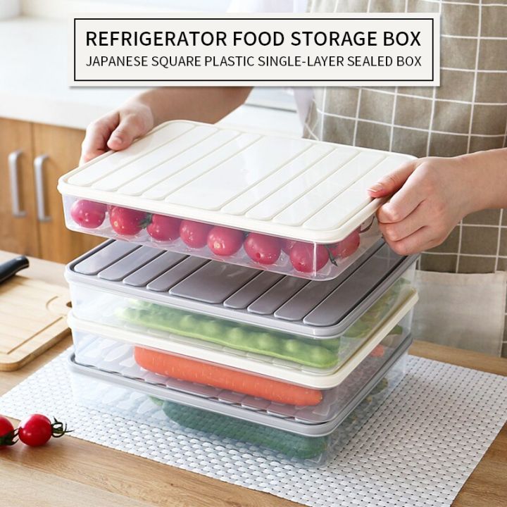Freezer%20Dumpling%20Box%20Food%20Storage%20Container%20Stackable%20Food%20Saver%20Box%20with%20Lid%20Square%20Plastic%20Single-layer%20Sealed%20Transparent%20Box%20-%20Image%204