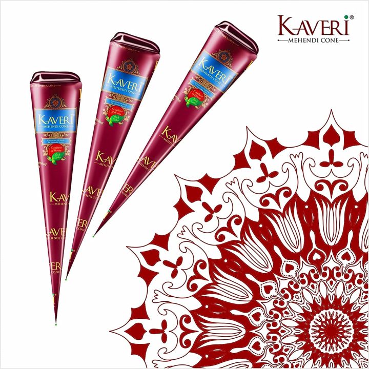 Kaveri Mehedi Cone Rich Color 1 Cone (20gm)
