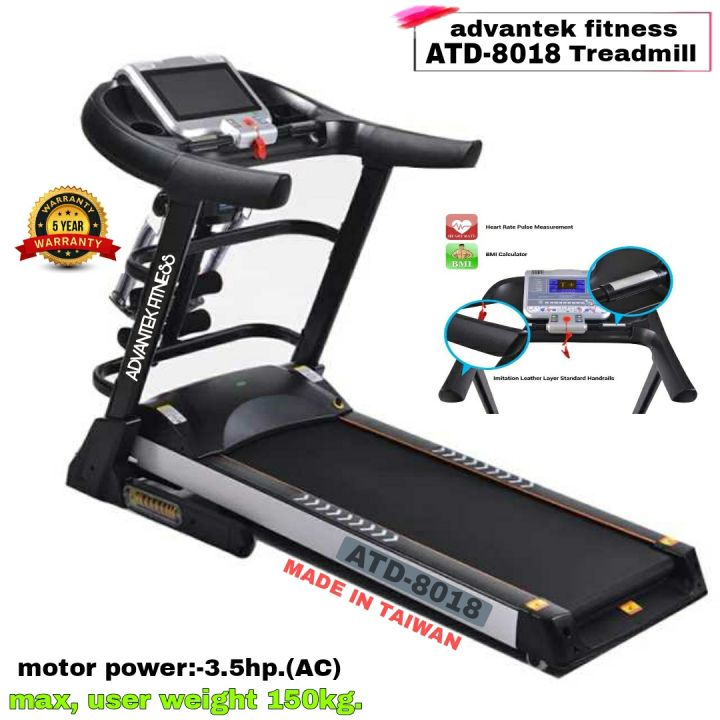 MODEL%20,ATD%208018,AC%20MOTORIZED%20TREADMILL,MULTIFUNCTION%20-BLACK%203.5HP%20%5BPEACK%204.5%20HP%5DUSER%20-150KG.TREADMILL%20WEIGHT%20100KG,HEAVY%20DUTY%20,,LIKE%20,BODY%20MASSAGER%20,SIT%20UP%20,TWISTER%20,DUMBBELL%20SET%20,MUSIC%20,%20-%20Image%202