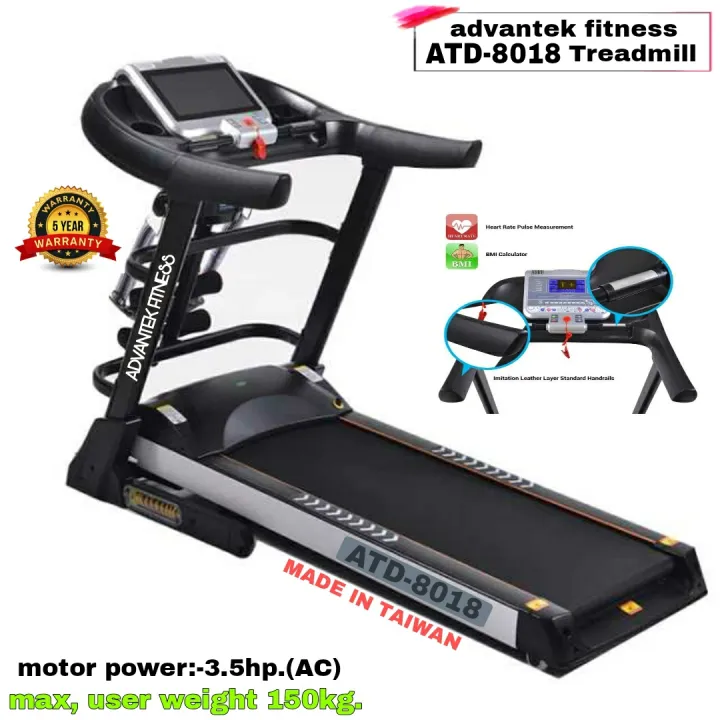 MODEL%20,ATD%208018,AC%20MOTORIZED%20TREADMILL,MULTIFUNCTION%20-BLACK%203.5HP%20%5BPEACK%204.5%20HP%5DUSER%20-150KG.TREADMILL%20WEIGHT%20100KG,HEAVY%20DUTY%20,,LIKE%20,BODY%20MASSAGER%20,SIT%20UP%20,TWISTER%20,DUMBBELL%20SET%20,MUSIC%20,%20-%20Image%202