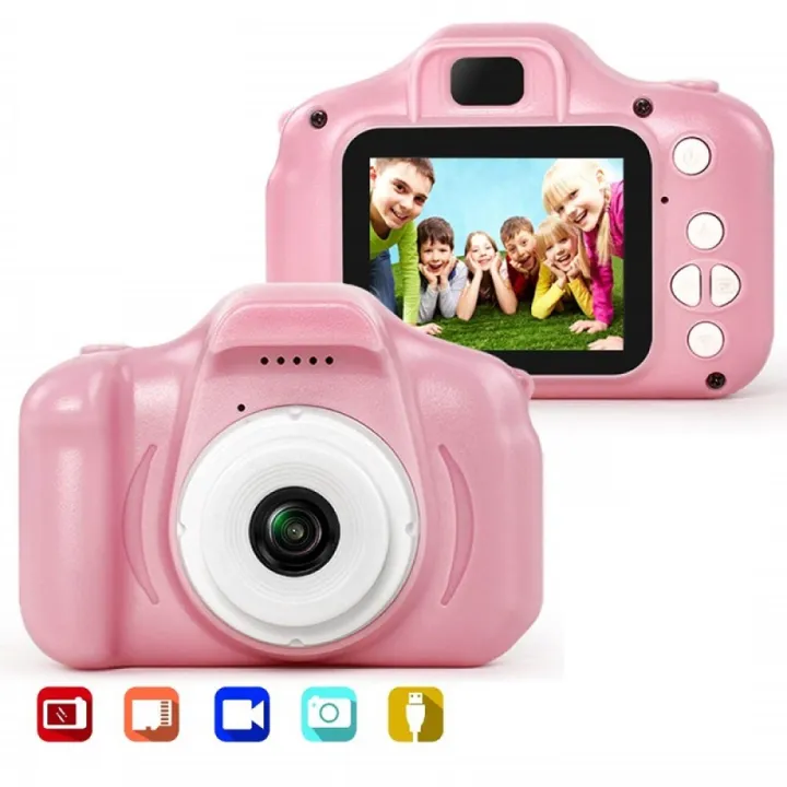 X10%20Kids%20Video%20Camera%20For%20Video%20And%20Picture%20Baby%20Camera%20-%20Pink%20-%20Image%202