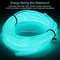 Geepact 3M Light Strip El Wire String Strip Light Cold Lights Neon LED Light Decorative Lamp Car Rope Strip Light for Party  Automotive Car Interior Decoration. 