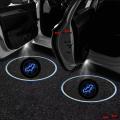 Car Door Shadow Wireless Logo Projection Light Automatic On Off 1 Pair (2 Piece).