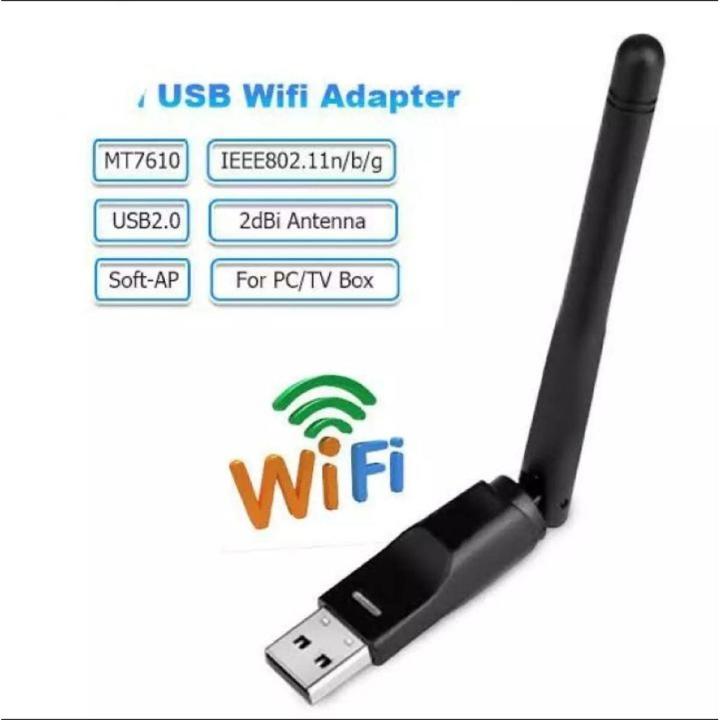 USB WiFi adapter antenna for computer and laptop portable connector