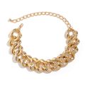 Exaggerated Geometric CCB Big Chunky heavy Chain Necklace for Women Creative Twisted Lock Thick Choker Jewelry Hip Hop Men. 