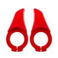 ENLEE Bicycle Deputy Handle Plastic Anti-Slip Bike Secondary Rest Handlebar Lightweight Handlebars With Lock Ring Kit New.