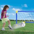Kids Children Winter Ice Hockey Stick Training Tools Plastic Golf Football Soccer Goal Removable Mini Football Set.