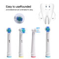 4x Replacement Brush Heads For Oral-B Electric Toothbrush Fit Advance Power/Pro Health/Triumph/3D Excel/Vitality Precision Clean. 