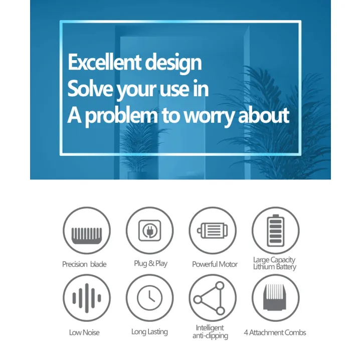 HTC%20AT%20528%20Hair%20Cutting%20Machine%20Haircut%20Machine%20Electric%20Hair%20Clipper%20Professional%20Hair%20Trimmer%20For%20Men%20Rechargeable%20Trimmer-%20Best%20Gadgets%20-%20Image%202