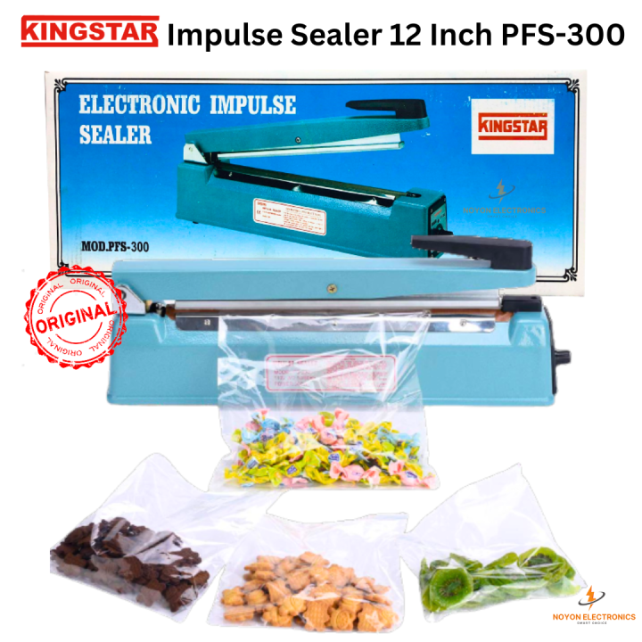 Kingstar 12 Inch Heat Sealing / Impulse Sealer 12 Inch PFS-300 / Hand ...