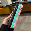 Hontinga for Vivo Y02 Y02A Y02T Back Cover Cute Panda Pattern Luxury Phone Cover Soft Silicone Macaron Wave Mobile Case.