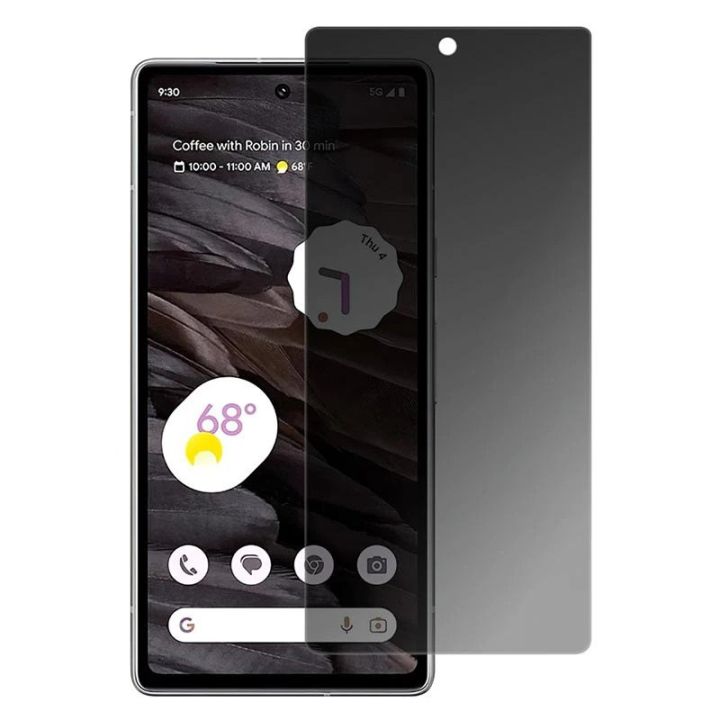 Google Pixel 7A Privacy Glass Screen Protector - Anti Spy Screen Protector Film