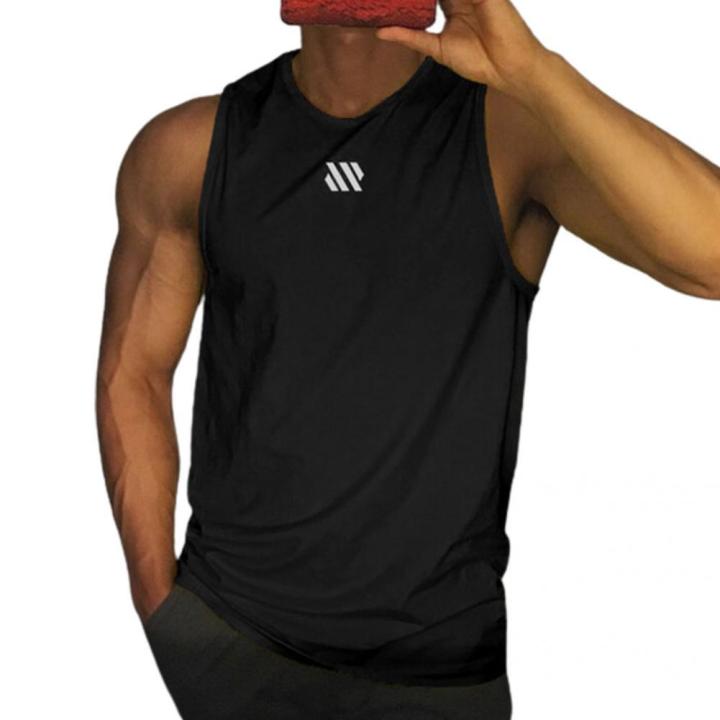 Summer%20Men%20Workout%20Vest%20Sleeveless%20Breathable%20lyester%20Vest%20Bodybuilding%20Sweatshirt%20Fitness%20Srtswear%20Tops%20Male%20Tanks%20Top%20-%20Image%203