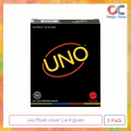 Uno Black colour Card Game 1 Pack. 