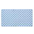 Non-slip Bathroom Shower Bath Mat Suction Cup Bathtub Mat 30x17inch White. 