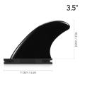 2PCS Future Tri Fin Nylon Classed SUP Surfboard Fin 3.5''.