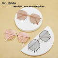OQ BOGA 12 Styles Unisex Proof Blue Light Radiation Computer Glasses Men Women Large Metal Frame Anti UV Photochromic Sunglasses.